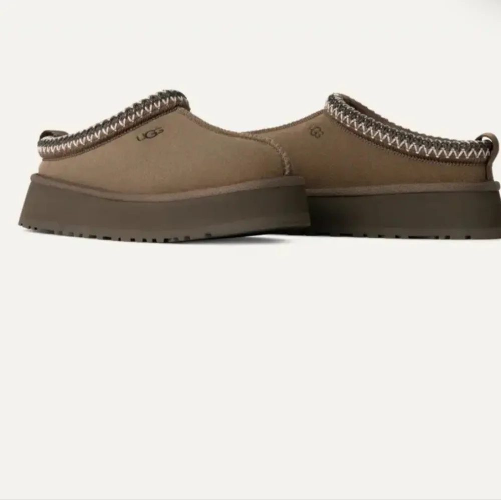 New! Women's Ugg Tazz Slipper Platform Hickory brown color - Picture 2 of 9